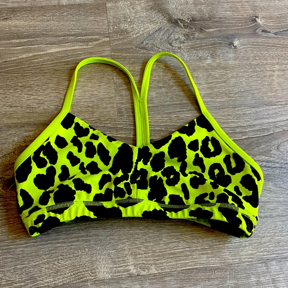 Fleo Neon Leopard Bra